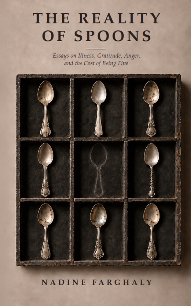 The Reality of Spoons essay collection by Nadine Farghaly